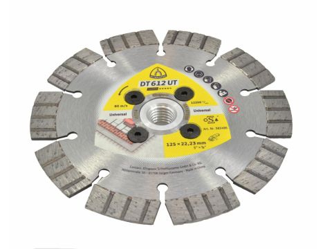 K.TARCZA DIAM.SEG.125mm x 2,4mm x 22,2mm   DT612UT Z ODSADZENIEM/DO PODCINANIA - 2