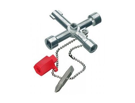 KNIPEX KLUCZ WIELOFUN.DO SZAF STEROWNI.