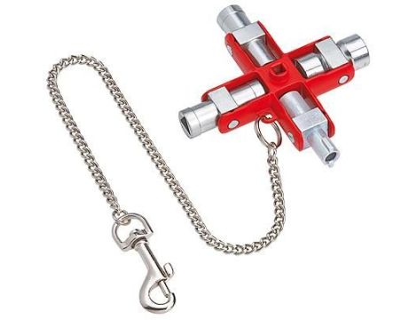 KNIPEX KLUCZ WIELOFUN.DO SZAF STERUJĄCYCH