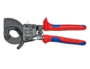 KNIPEX NOŻYCE DO CIĘCIA KABLI I PRZEWODÓ W ZAPADKOWE DO 32mm...