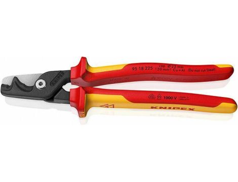 KNIPEX NOŻYCE DO CIĘCIA KABLI StepCut XL VDE 225mm