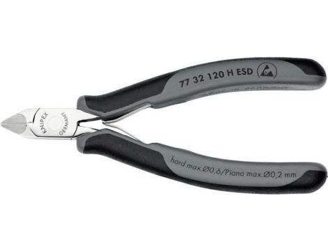 KNIPEX SZCZYPCE BOCZNE MINI 120mm OSTRZA Z WĘGLIKÓW... - 2