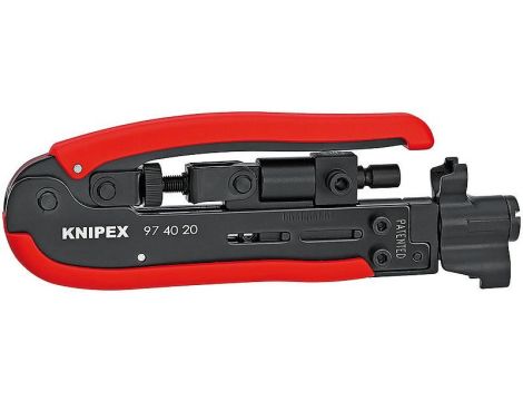 KNIPEX SZCZYPCE DO KABLI / ZLACZA F, BNC RCA...