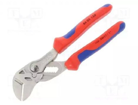 KNIPEX SZCZYPCE NASTAWNE 150mm RĘKOJEŚĆ DWUKOMPOZYTOWA...