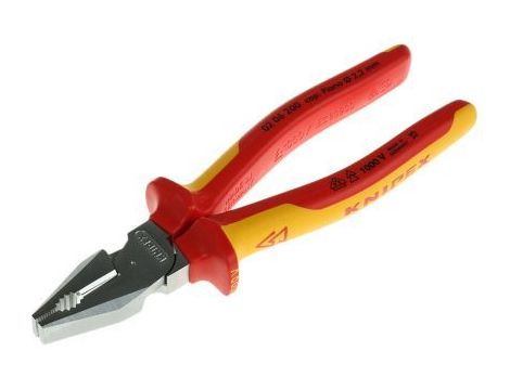 KNIPEX SZCZYPCE UNIWERSALNE 200mm VDE O ZWIĘKSZONYM PRZEŁOŻENIU