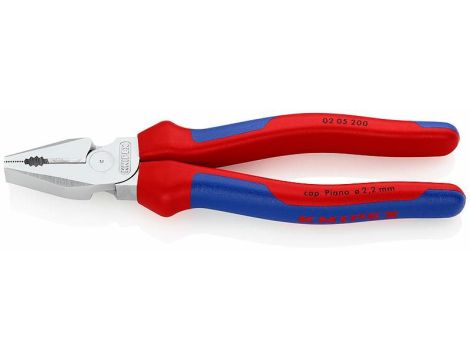KNIPEX SZCZYPCE UNIWERSALNE 200mm... O ZWIĘKSZONYM PRZEŁOŻENIU