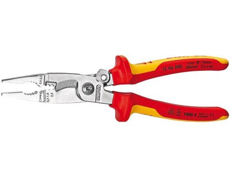 KNIPEX SZCZYPCE WIELOFUNKCYJNE 200mm DLA ELEKTRYKÓW