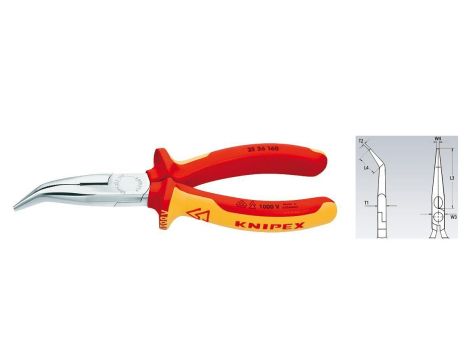 KNIPEX SZCZYPCE WYDŁ.WYG.1000V 160mm..