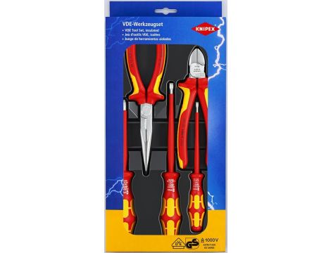 KNIPEX ZESTAW NARZĘDZI VDE 5szt........