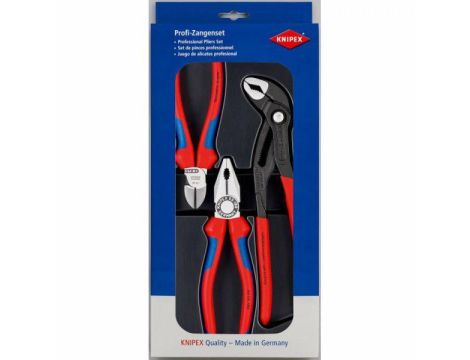 KNIPEX ZESTAW SZCZYPIEC 3szt... 0302180/7002160/8701250