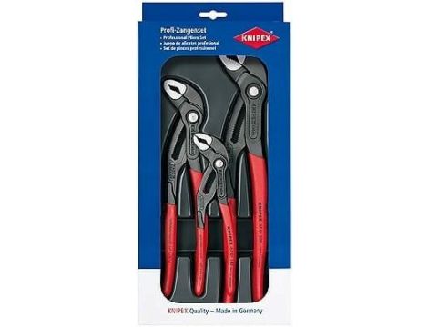 KNIPEX ZESTAW SZCZYPIEC COBRA 3szt180/250/300mm