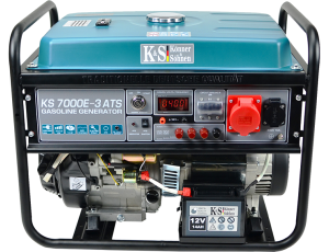 KS GENERATOR BENZYNOWY KS  7000E-3 ATS 5,0kW 230/400V, ROZRUCH ELEKTRYCZNY