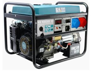 KS GENERATOR BENZYNOWY KS 10000E VTS 1/3 7,5kW 230/400V ROZRUCH ELEKTR. AVR VST - image 2