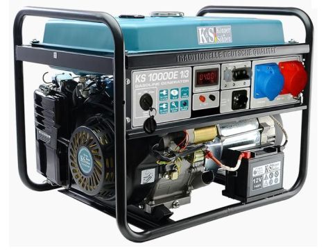 KS GENERATOR BENZYNOWY KS 10000E VTS 1/3 7,5kW 230/400V ROZRUCH ELEKTR. AVR VST - 2