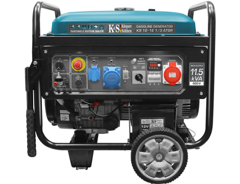 KS GENERATOR BENZYNOWY KS 12-1E 1/3 ATSR 9,0kW 230/400V, ROZRUCH ELEKTRYCZNY
