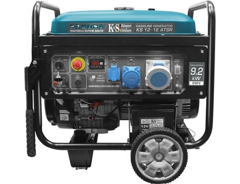 KS GENERATOR BENZYNOWY KS 12-1E ATSR 9,0kW 230V, ROZRUCH ELEKTRYCZNY