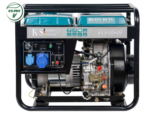 KS GENERATOR DIESEL KS  8100HDE (EURO V) 6,0kW 230V, ROZRUCH ELEKTRYCZNY