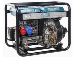 KS GENERATOR DIESEL KS  8100HDE-1/3 ATSR 6,0kW 230/400V, ROZRUCH ELEKTRYCZNY ...