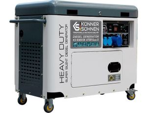 KS GENERATOR DIESEL KS  9300DE-1/3 ATSR SUPER S 7,0kW 230/400V, ROZRUCH ELEKTRYCZNY (EURO V)