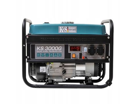 KS GENERATOR HYBRYDOWY KS  3000G /2,6kW 230V, BENZYNA/LPG.