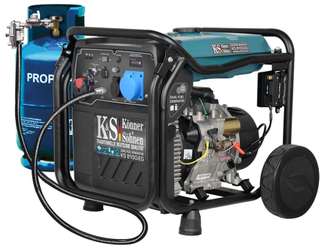 KS GENERATOR INWERTOROWY HYBRYDOWY KS 8100iEG 7,2kW 230V