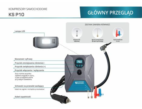KS KOMPRESOR SAMOCHODOWY P10 - 2