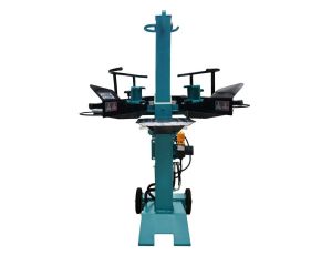 KS ŁUPARKA DO DREWNA PIONOWA ELEKTRYCZNA KS 8THE V 55/40 + PRZYŁBICA OCHRONNA ...