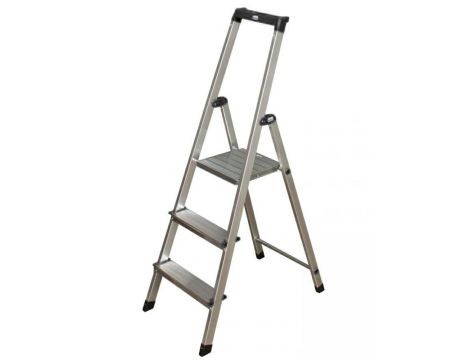 KRAUSE DRABINA SOLIDY ALUM. 3 STOPNIE