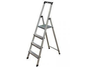 KRAUSE DRABINA SOLIDY ALUM. 4 STOPNIE