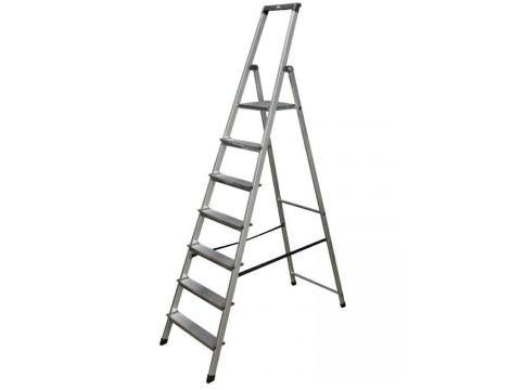 KRAUSE DRABINA SOLIDY ALUM. 7 STOPNI