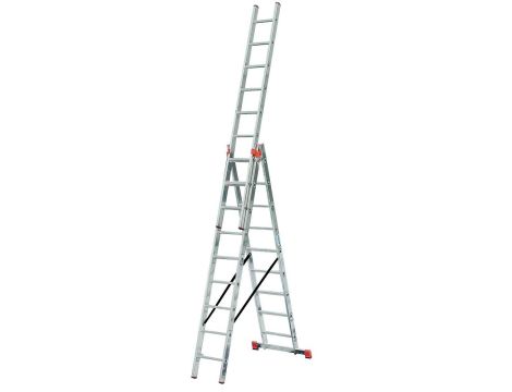 KRAUSE DRABINA TRIBILO 3x 9 SZCZEBLI