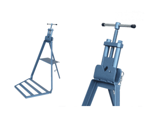 KUŹNIA IMADŁO HYDRAUL.ZE STOJAKIEM FI 62mm.