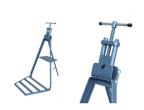 KUŹNIA IMADŁO HYDRAUL.ZE STOJAKIEM FI 62mm.