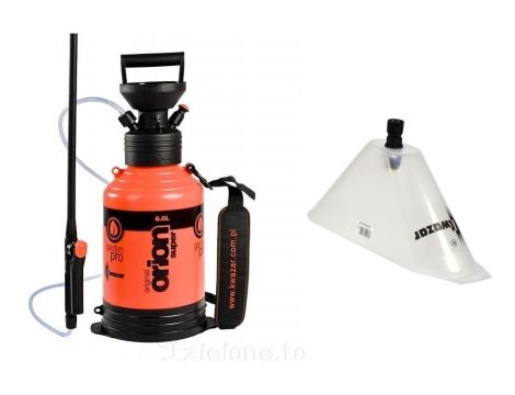 KWAZAR.OPRYSKIWACZ ORION SUPER NEW  6l PROMO +OSŁONA HERBICYDOWA