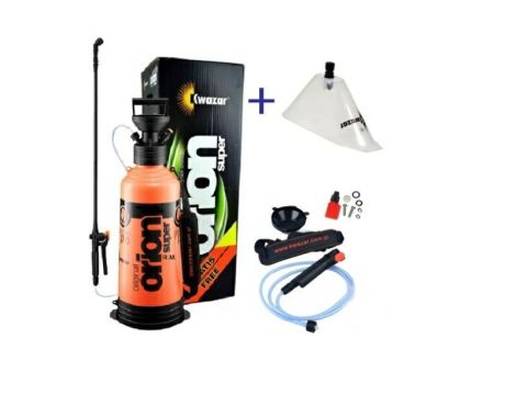 KWAZAR.OPRYSKIWACZ ORION SUPER NEW  9l PLUS OSŁONA HERBICYDOWA