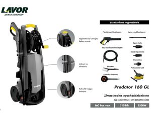 LAVOR MYJKA PREDATOR 160 GL/2500W/160BAR + PATIO - image 2