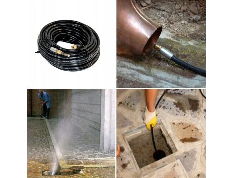 LAVOR.ŻMIJKA DO KANALIZACJI 20M DO KANALIZACJI RUR ZE ZŁĄCZEM BAGNETOWYM - 2