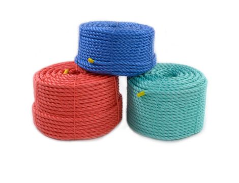 LINA POLIPROPYLENOWA KRĘCONA  8mm  / 110mb LINOTECH - 2