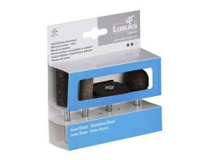 LUKAS ŚCIERNICA TRZPIENIOWA ZESTAW 4szt. NK-BA MIĘKKI   DO NIERDZEWKI - image 2