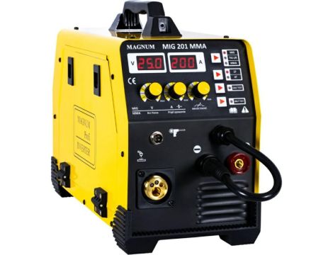 PÓŁAUTOMAT SPAW.INV. MIG-201 MMA,230V, 200A/60%, MB15/3, MMAR, GP25...