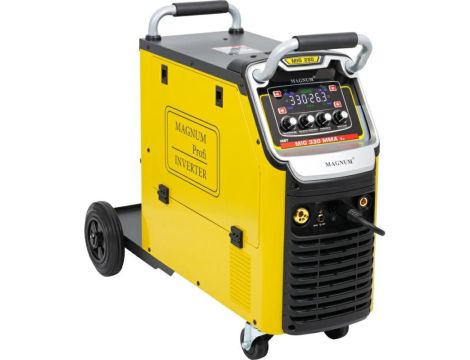 PÓŁAUTOMAT SPAW.INV. MIG-330 MMAV2 IGBT 4X4, 330A/60%, 400V, MB24/5, GP50, MIT, KABLE,MMA,WĘŻYK,W16 5P...
