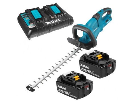 MAKITA NOŻYCE DO ŻYWOPŁOTU  18Vx2 DUH551PT2 550mm 2x5,0Ah