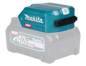 MAKITA ADAPTER XGT 40Vmax ADP001G USBx2 (WŁĄCZNIK) ŁADOWANIE URZ. MOBILNYCH..