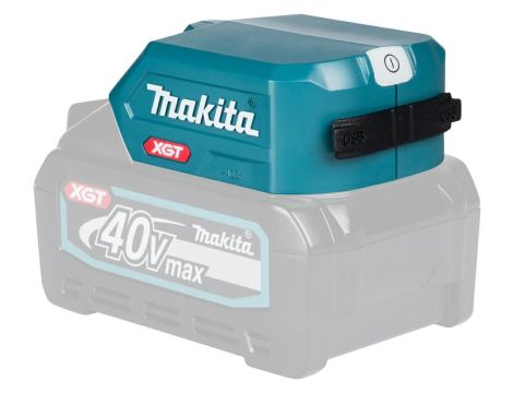 MAKITA ADAPTER XGT 40Vmax ADP001G USBx2 (WŁĄCZNIK) ŁADOWANIE URZ. MOBILNYCH..