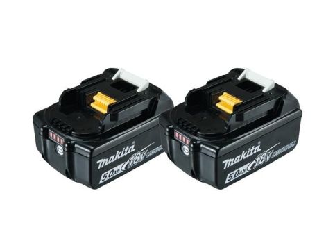 MAKITA AKUMULATOR 18V 5,0AH LI 2SZT BL1850 B