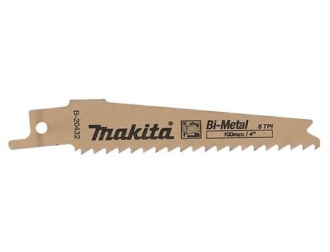 MAKITA BRZESZCZOT DO PIŁ SZABLASTYCH BIM 100x0,9mm  /5szt. DREWNO Z GWOŹDZIAMI (10-50mm)