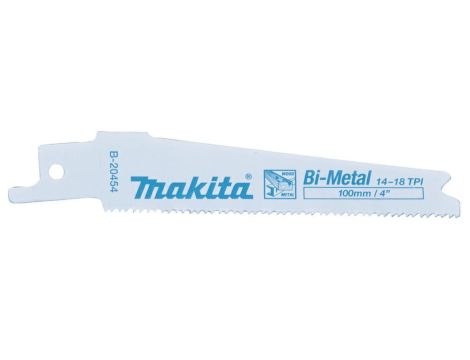 MAKITA BRZESZCZOT DO PIŁ SZABLASTYCH BIM 100x0,9mm 14+1 /5szt. DREWNO Z GWOŹDZIAMI, METAL