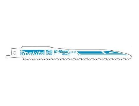 MAKITA BRZESZCZOT DO PIŁ SZABLASTYCH BIM 152x0,9mm  /5szt. DREWNO, METAL, PVC (FAST) - 2