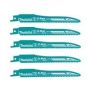 MAKITA BRZESZCZOT DO PIŁ SZABLASTYCH BIM 152x0,9mm  /5szt. METAL, PVC (FAST) - 2