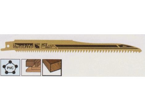 MAKITA BRZESZCZOT DO PIŁ SZABLASTYCH HCS 203x1,0mm  /5szt. DREWNO (FAST)